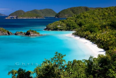 Poster Trunk Bay, St. John Virgin Islands