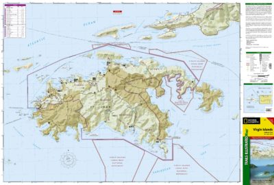 National Geographic Trails Illustrated St. John Map