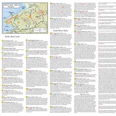 St. John Trail Bandit Hiking Map/Guide