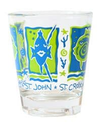 Virgin Islands Shot Glass