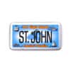 St. John License Plate Magnet