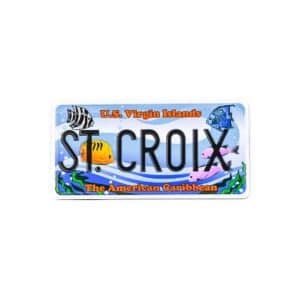St. Croix License Plate Magnet