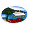 St. Thomas Harbor Ship Magnet