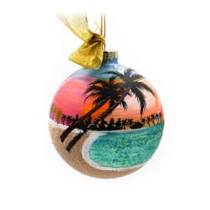 St. Croix Sunset Beach Ornament
