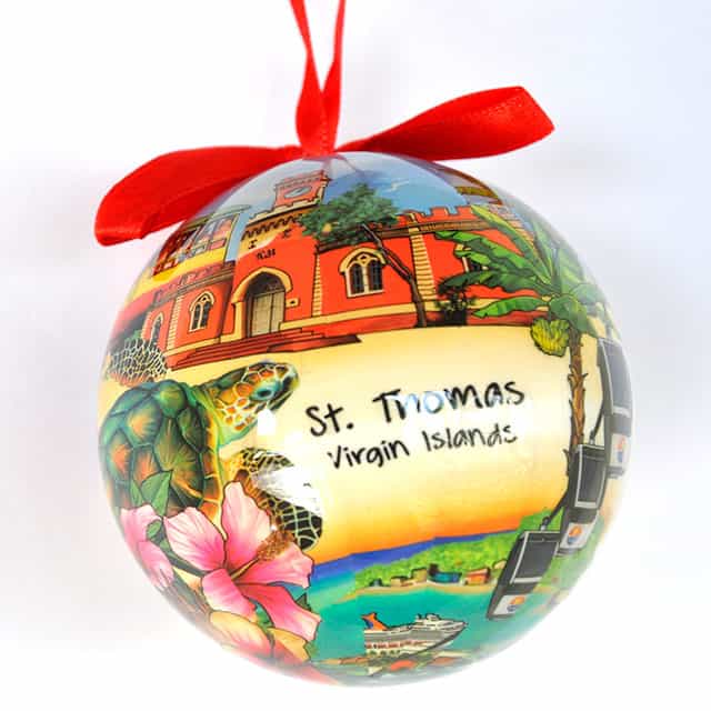 St Thomas Christmas Ornament 