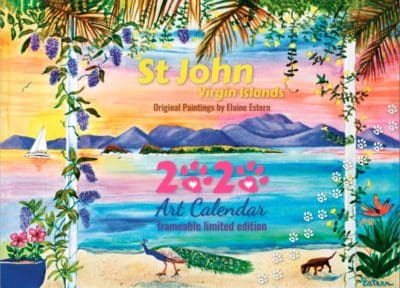 St. John Calendar by Elaine Estern 2020