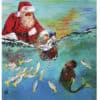 Santa and Merboy Card