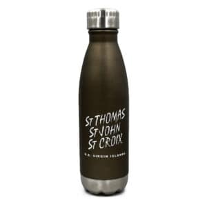 USVI Reusable Water Bottle (Golden Brown)