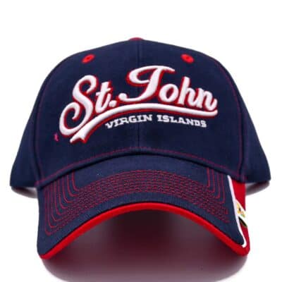 St. John Navy (w Red Trim) Hat