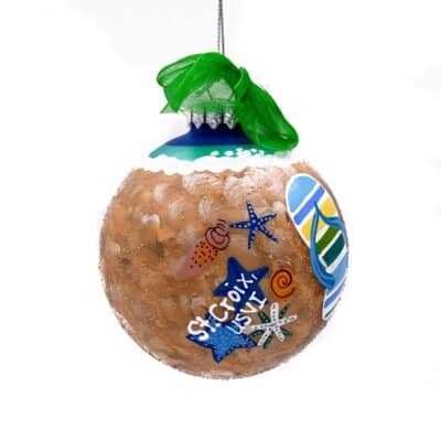 St. Croix Hit the Beach Christmas Ornament