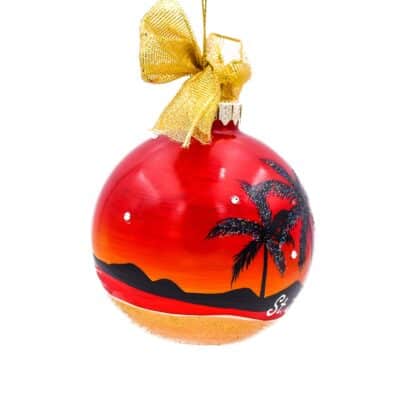 St. Thomas Tropical Sunset Ornament