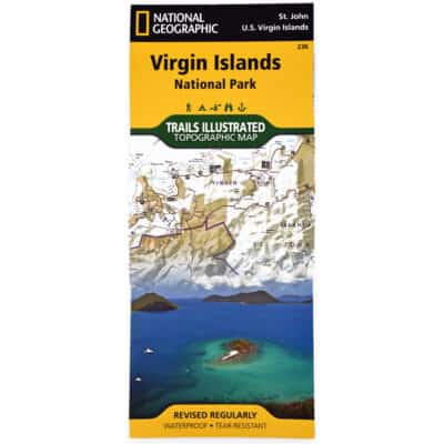 National Geographic Trails Illustrated St. John Map