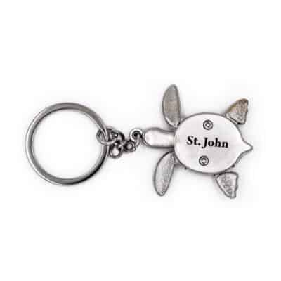 St. John Turtle Keychain