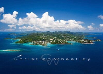 St. John Coastline Photo Print