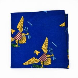 VI Flag Neck Gaiter / Tubular Bandana (Navy)