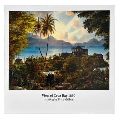 Historical Walking Map of Cruz Bay, St. John