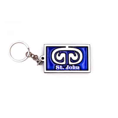 St. John Petroglyphs Keychain