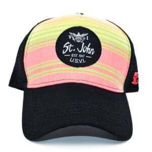 St. John Stripe Summer Hat