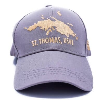 St. Thomas Map Hat (Gray)