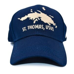 St. Thomas Map Hat (Navy)