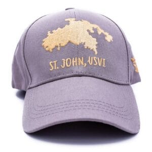 St. John Map Hat (Gray)