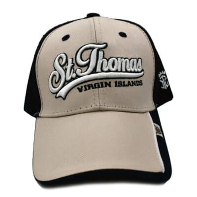 St. Thomas Khaki/Navy Mesh-Back Cap