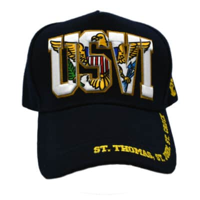 USVI Flag Hat (Navy)