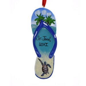 Flip Flop St. John Ornament