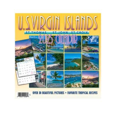 Virgin Islands 2025 Wall Calendar - Image 2