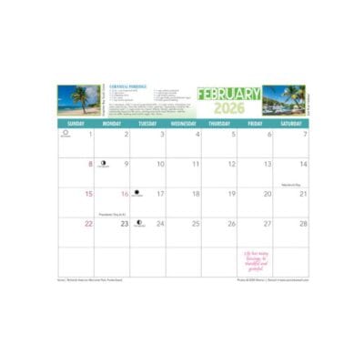 2026 St. Croix Calendar